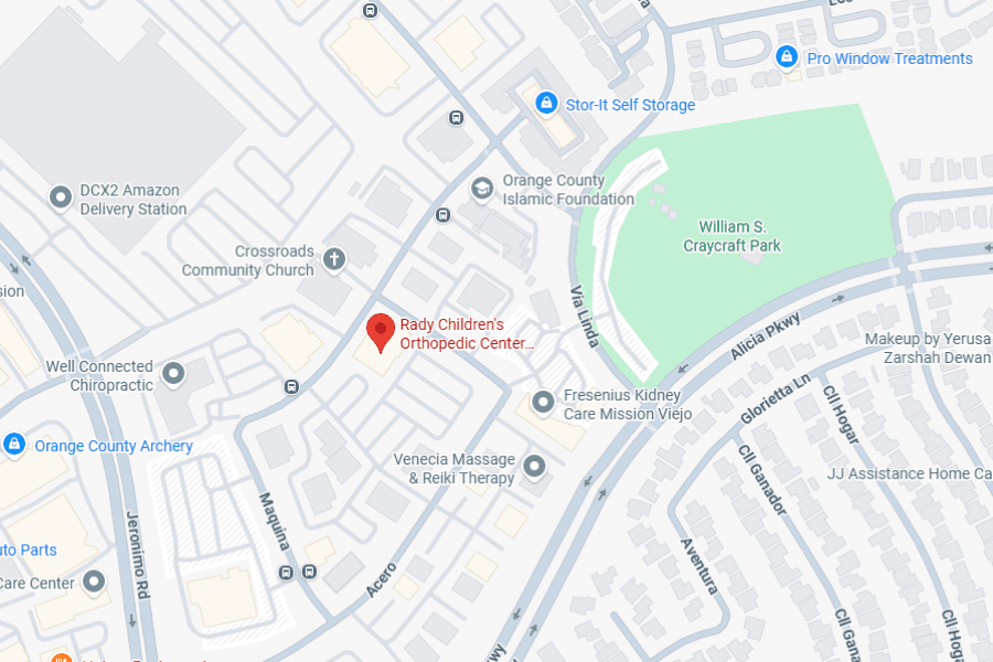 Rady Children's Orthopedic Center, Mission Viejo
