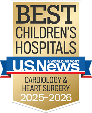 US News and World Report Best Children's Hospitals Cardiology & Heart Surgery