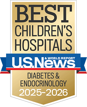 US News and World Report Best Children's Hospitals Endocrinology and Diabetes
