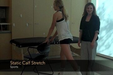 Static Calf Stretch