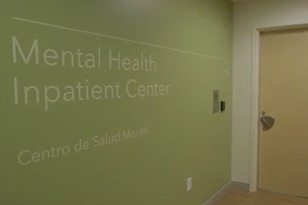 Visiting a patient in the Mental Health Inpatient Center