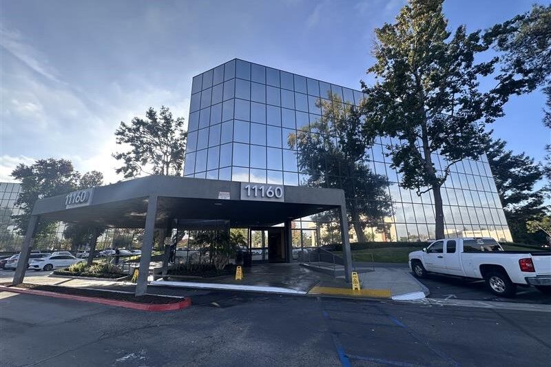 Building exterior and entrance for Edinger Pediatrics