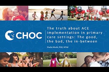 The truth about ACE implementation in primary care settings